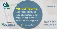 Virtual Teams:The New reality in The Workplace and How to get them to Work Better Together